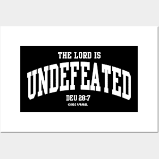 The Lord is Undefeated Posters and Art